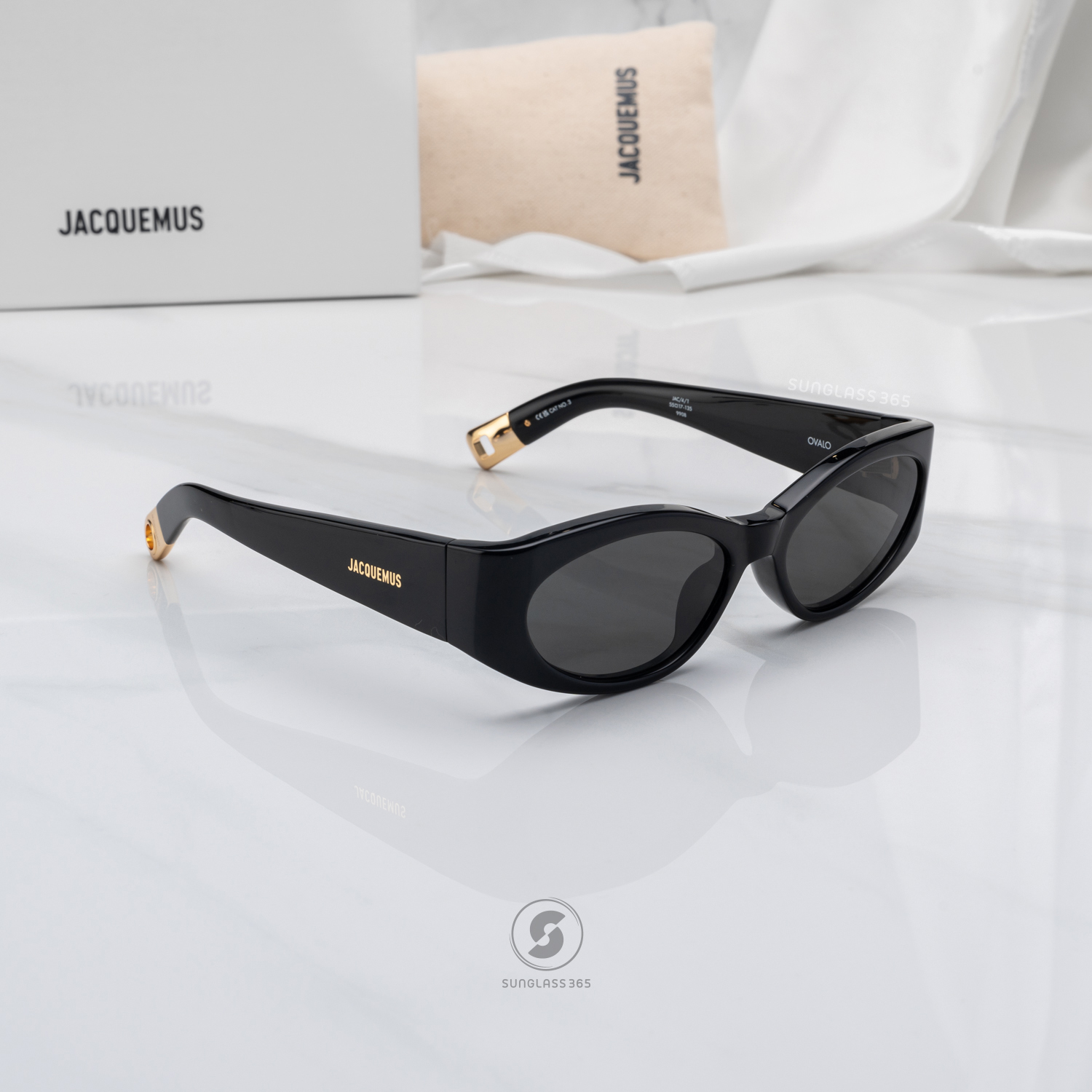 แว่นกันแดด JACQUEMUS OVALO JAC4 C1