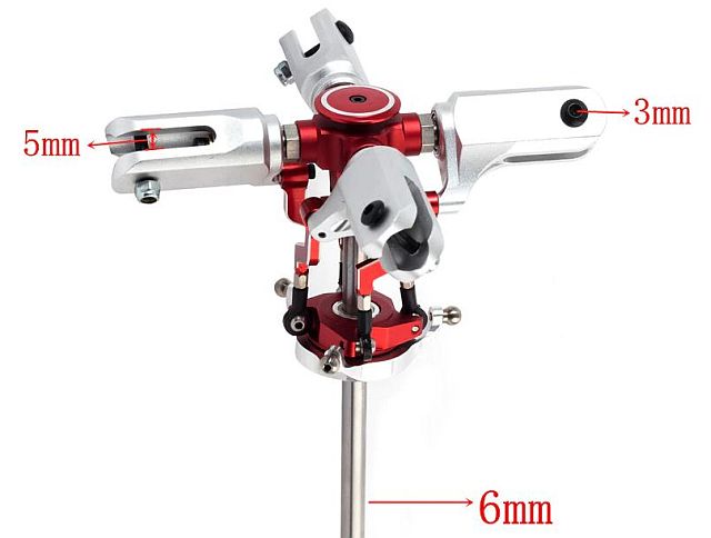 300C-DFC Metal Head 4 Blade Set