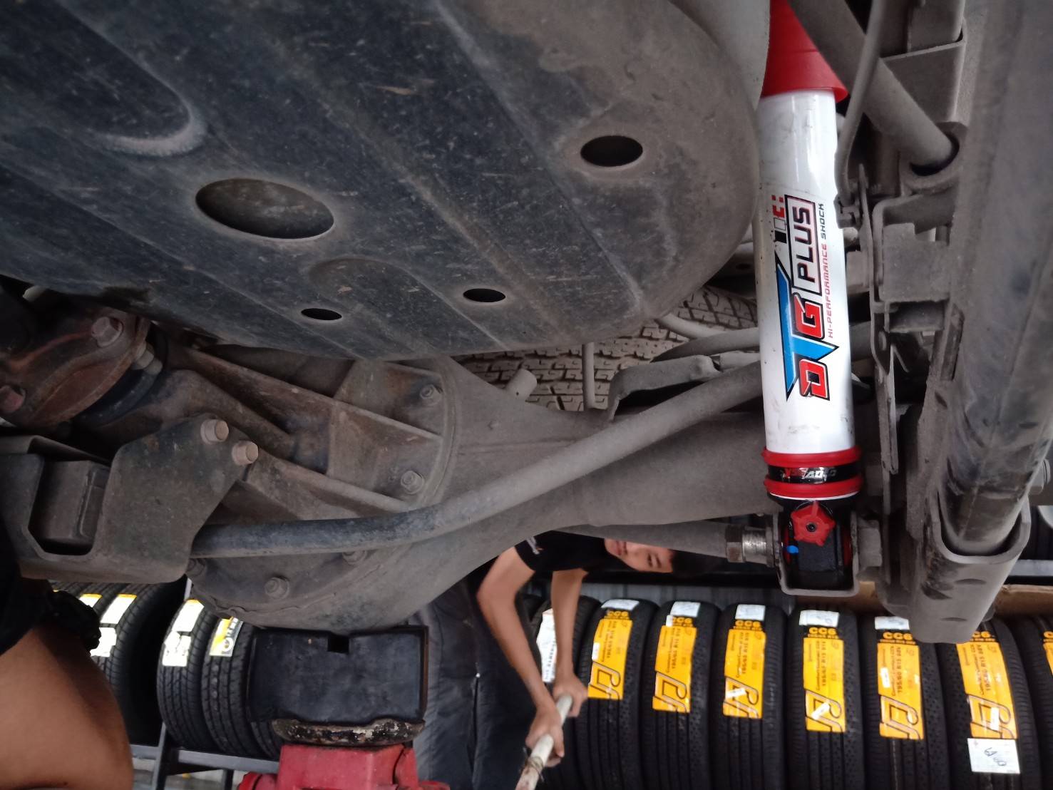 โช๊คอัพ YSS DTG-PLUS ใส่ PAJERO SPORT