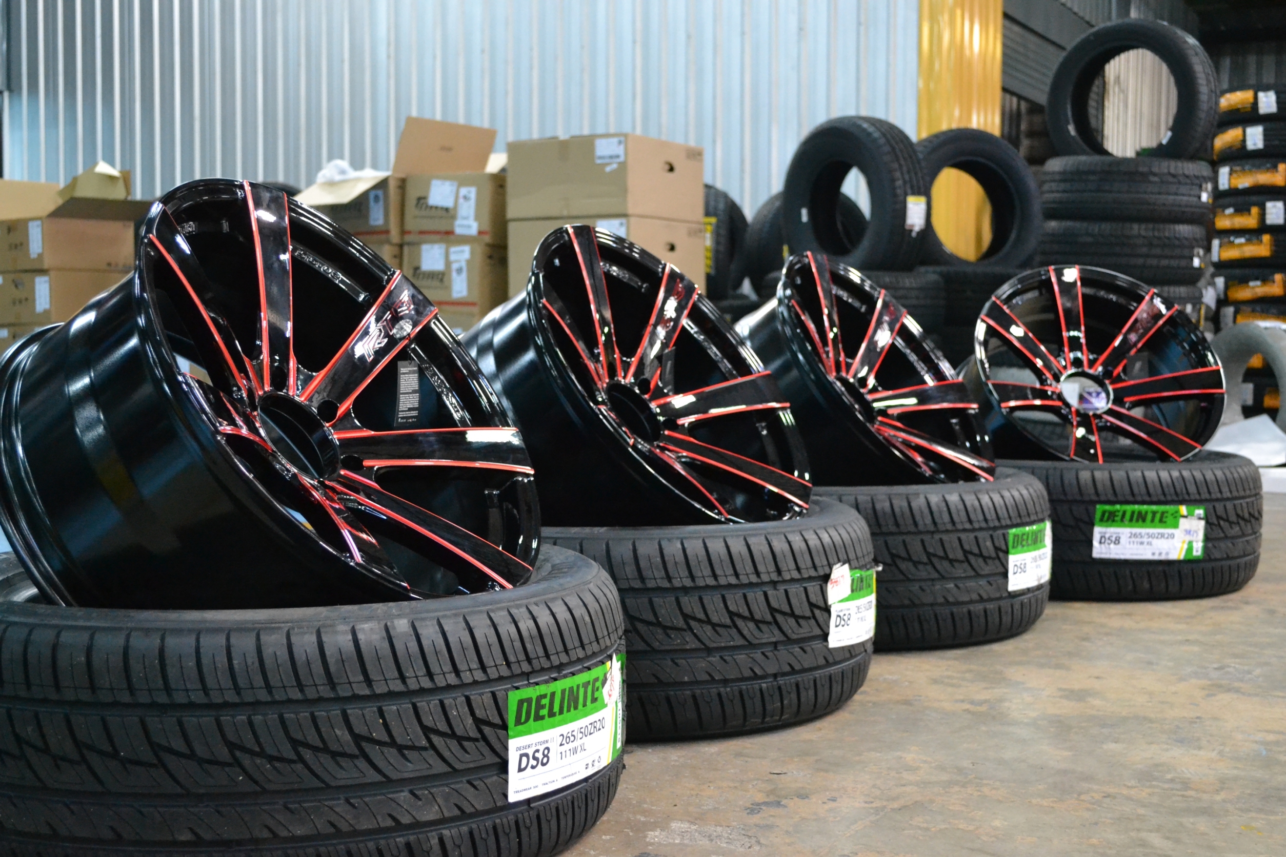 ล้อแท้ LENSO RTG ขอบ18พร้อมยางFALKEN ราคาถูก