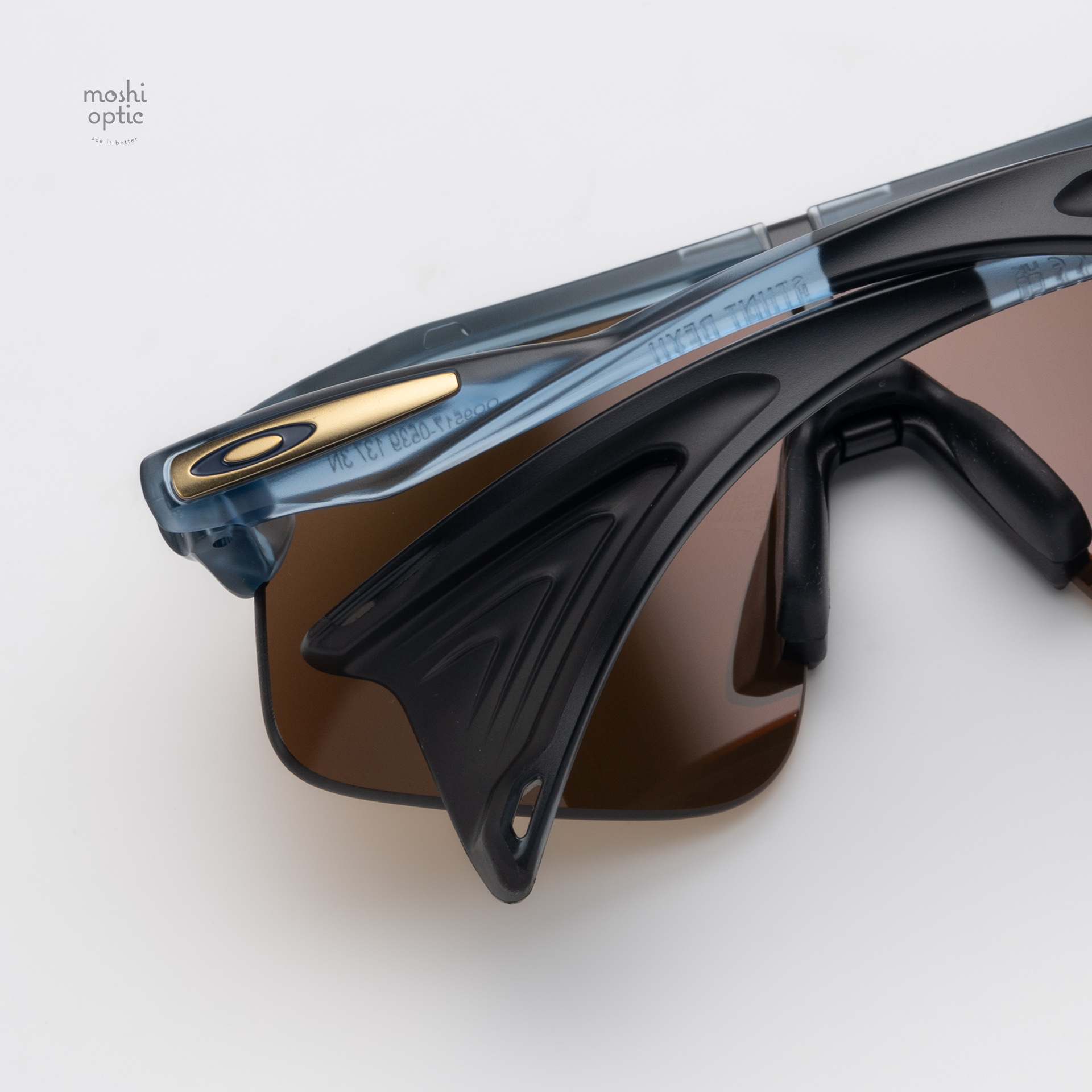 OAKLEY STUNT DEVIL OO9517-05 Matte Transparent Abyss Prizm Abyss