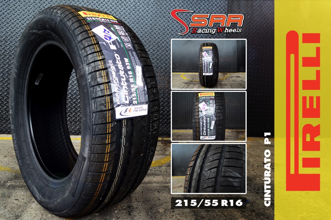PIRELLI P1 215-55-16 ซื้อ2ฟรี2