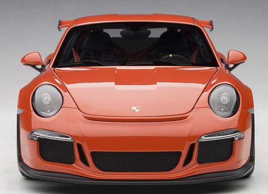 ขาย พรีออเดอร์ โมเดลรถ โมเดลรถยนต์ Autoart Porsche 911 991 GT3 RS ส้ม สเกล 1:18 มี โปรโมชั่น