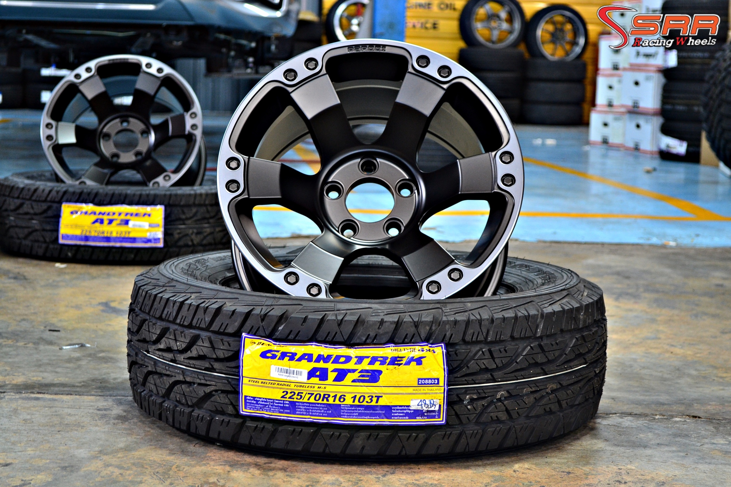 ล้อแท้ ROAR ขอบ16 ยาง DL AT3