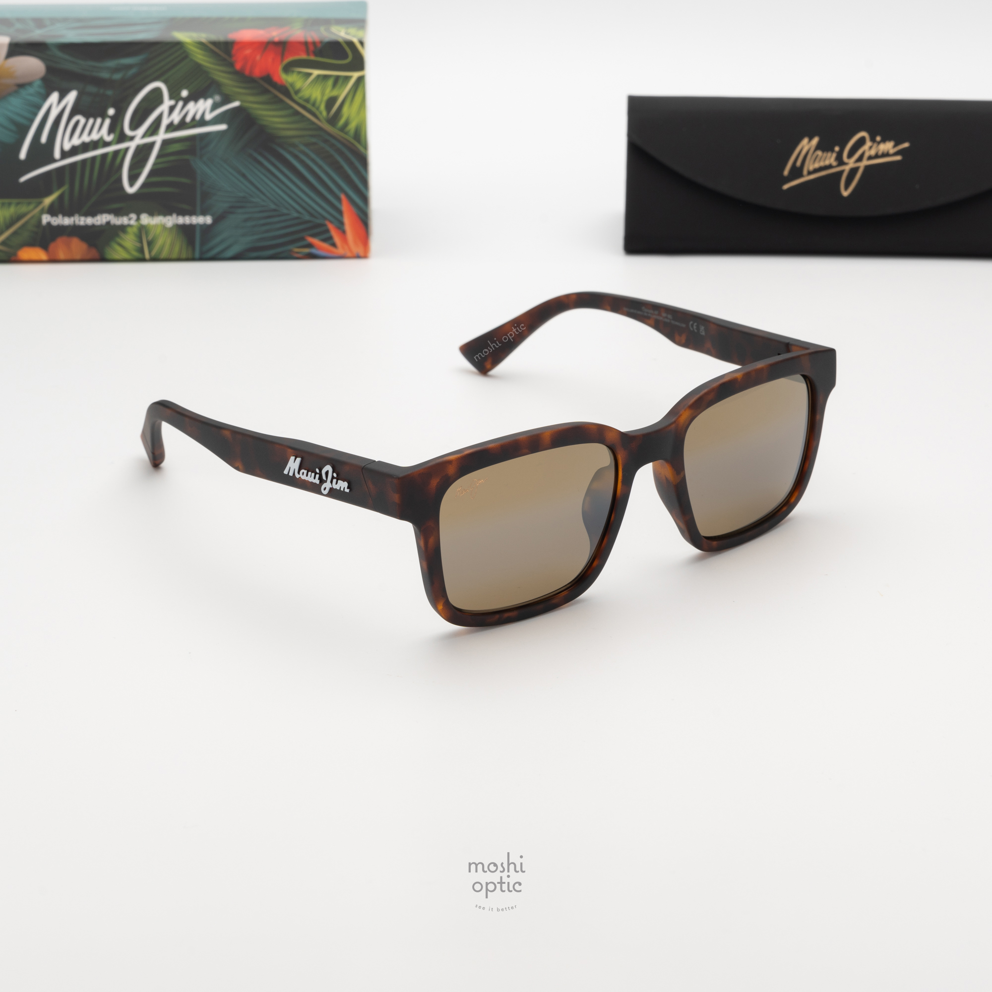 แว่นกันแดด Maui Jim MJ B659 10 HCL Bronze