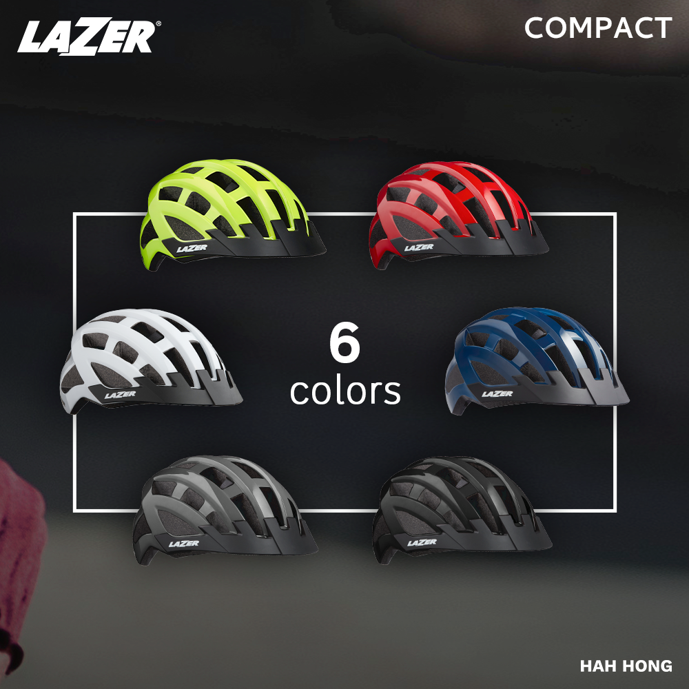 Lazer หมวกจักรยาน รุ่น Compact 2020