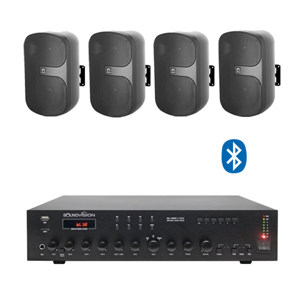 ชุดเครื่องเสียงห้องเรียน ห้องเทรนนิ่ง สัมมนา ขนาด 60-80 ตารางเมตร จาก SOUNDVISION