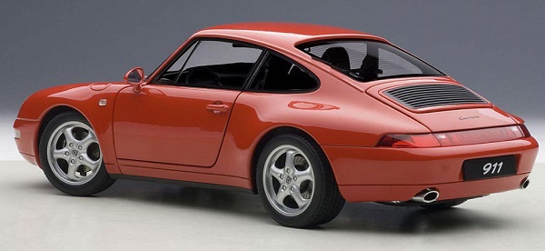 ขาย พรีออเดอร์ โมเดลรถ โมเดลรถยนต์ Autoart Porsche 911 993 1995 แดง สเกล 1:18 มี โปรโมชั่น