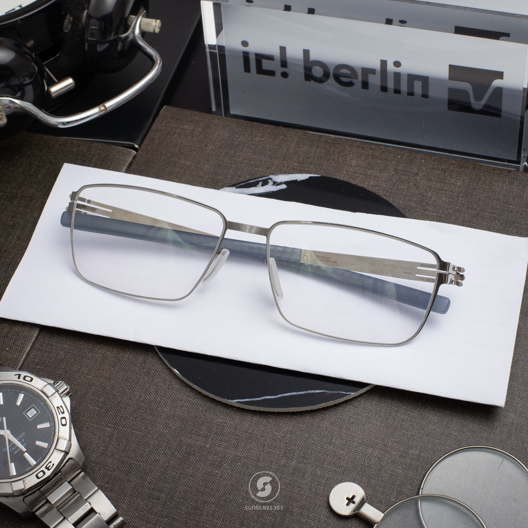 กรอบแว่น IC BERLIN Dr. Kauermann Chrome