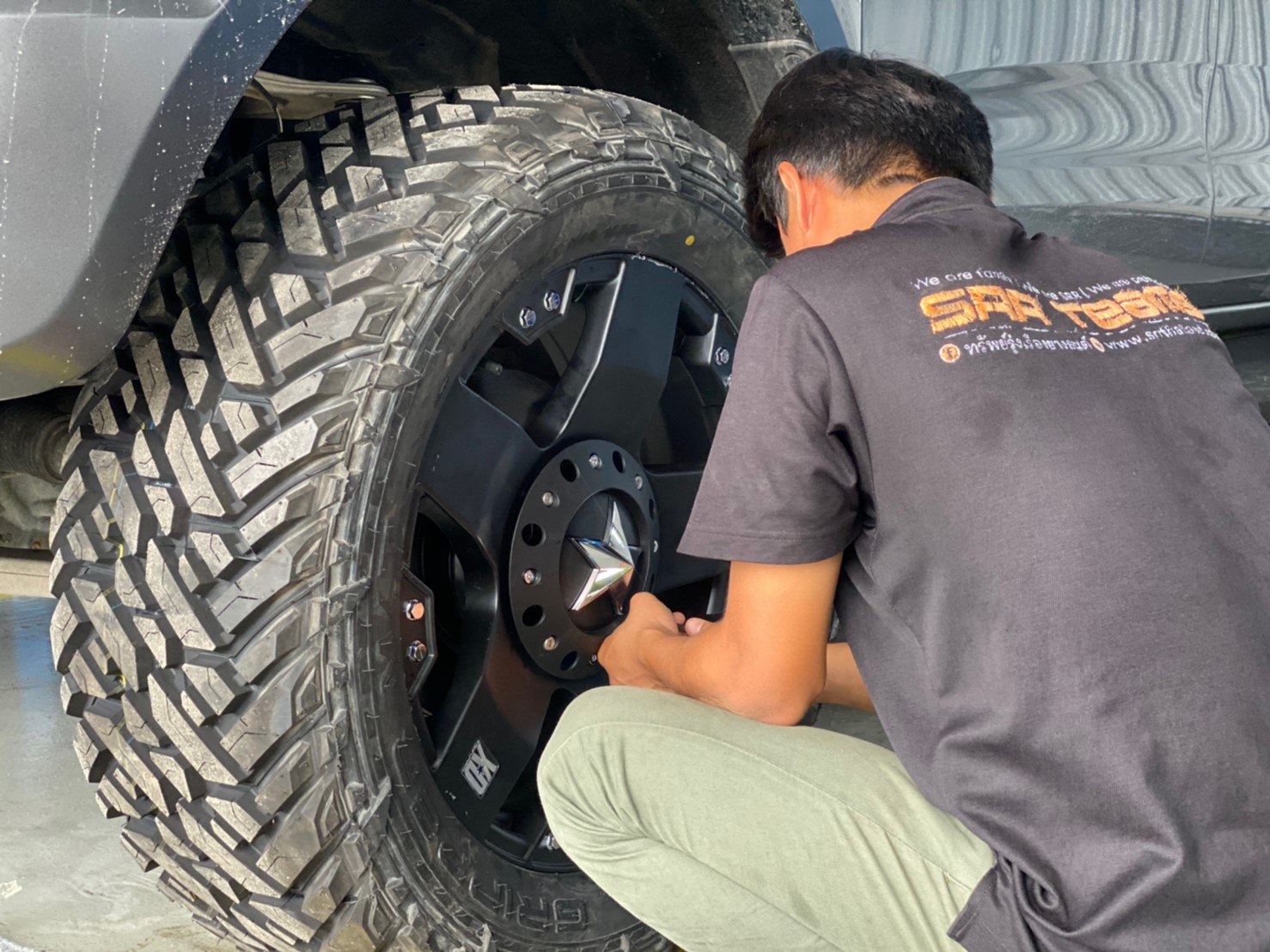 ล้อแท้ CAPTAINAMERICA ขอบ20 ใส่ RAPTOR