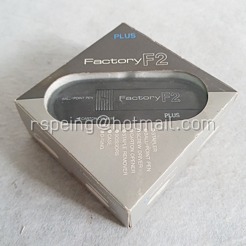 อุปกรณ์สำนักงานสารพัดประโยชน์วินเทจ 1988 Plus Japan Factory F2 Multi Utility Tool พร้อมกล่องและคู่มือ