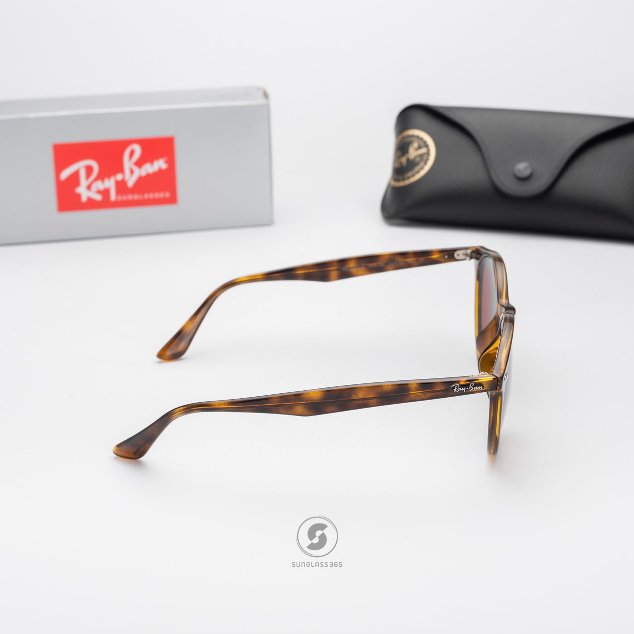 Ray-Ban Round RB4305F 710/83 Brown Polarized