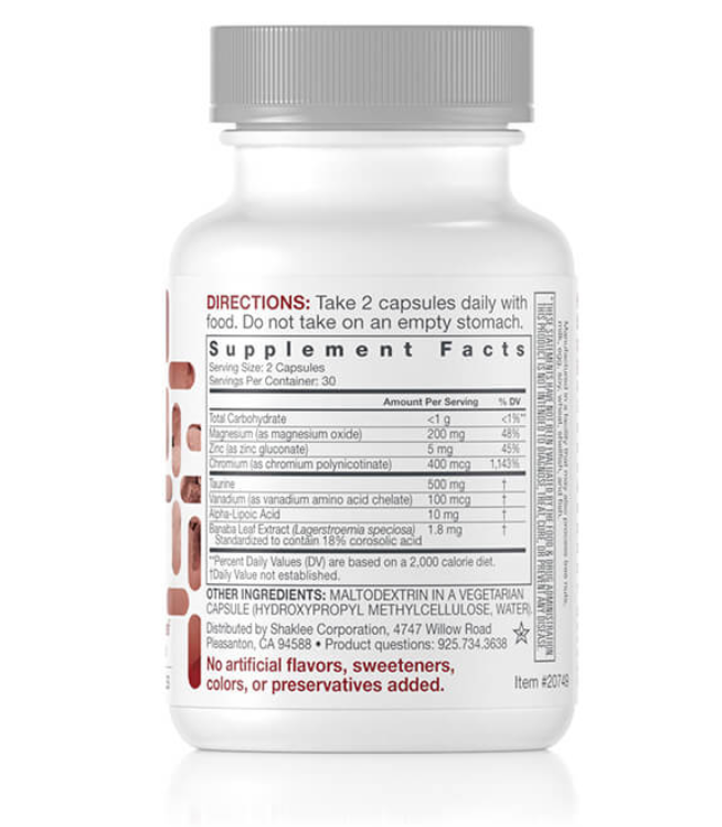 (พร้อมส่งในไทย) ลด 50% ช่วยให้ระดับน้ำตาลในเลือดคงที่ Glucose Regulation Complex Kosher 60 เม็ด