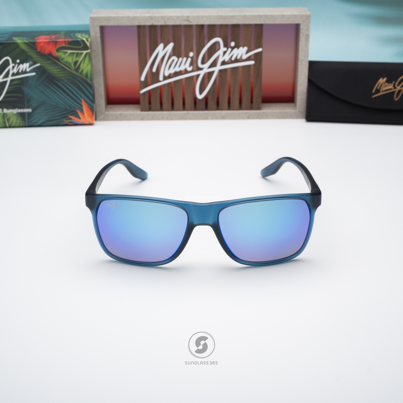 แว่นกันแดด Maui Jim PAILOLO MJ B603 03 Blue Hawaii