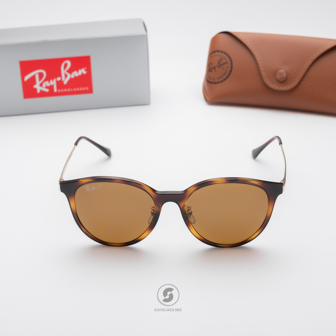 Ray-Ban RB4334D 710/83 Dark Brown Polarized