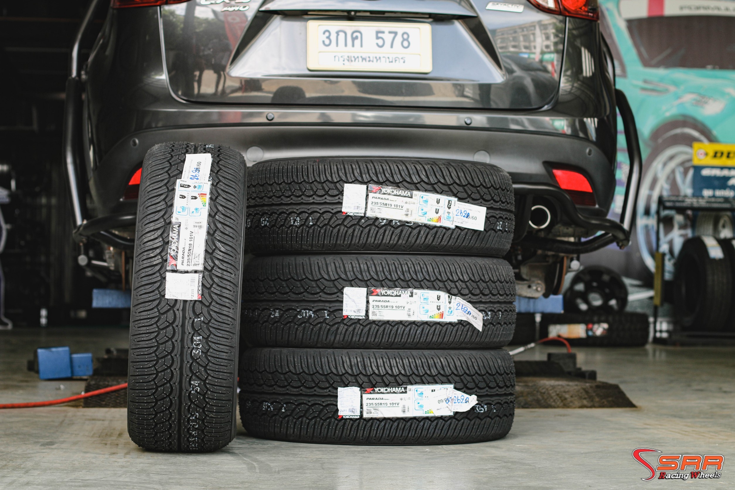 YOKOHAMA PARADA 235/55R19 ปี20 ยางญี่ปุ่น