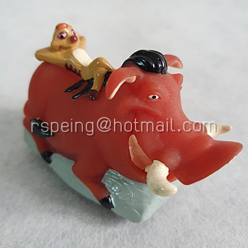 ฟิกเกอร์พีวีซีสี่ล้อ The Lion King : Pumbaa & Timon