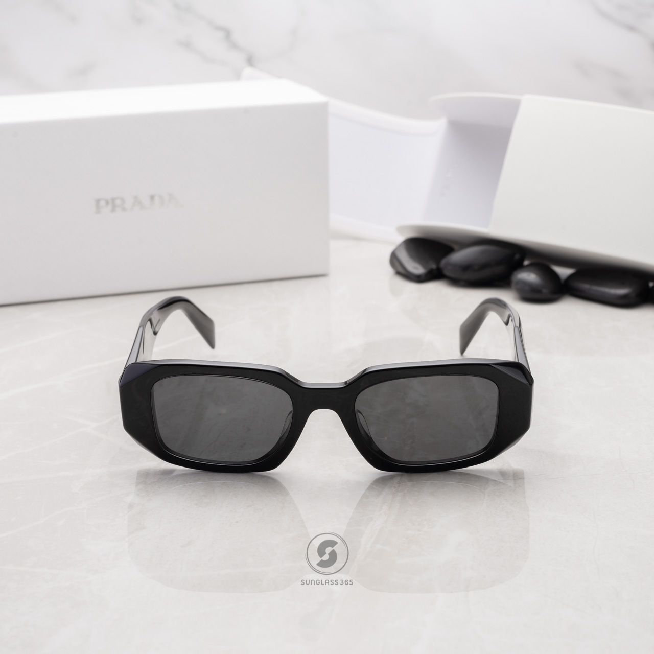 แว่นกันแดด PRADA Symbole PR17WSF 1AB5S0 Black