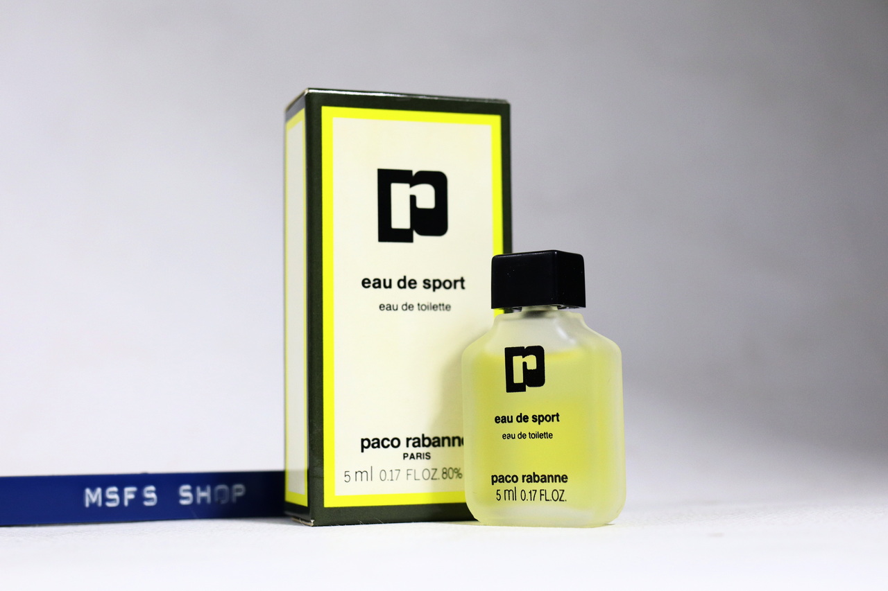 [Vintage] Paco Rabanne Eau de Sport EDT 5ml Splash แบบแต้ม - น้ำหอม Vintage