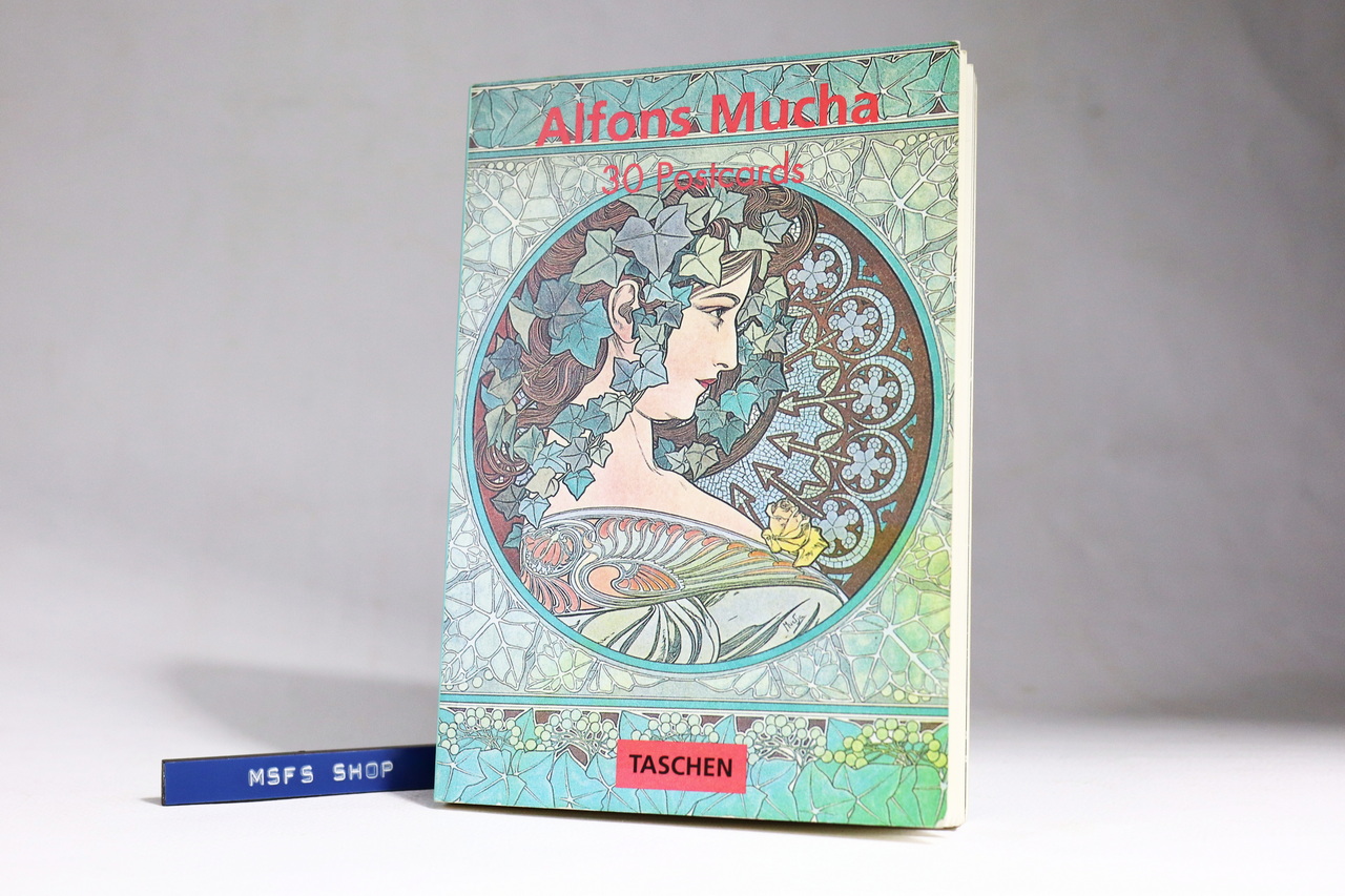 [มือสอง] Alfons Mucha 30 Postcard หนังสือภาพ Postcards - หนังสือเก่ามือสอง