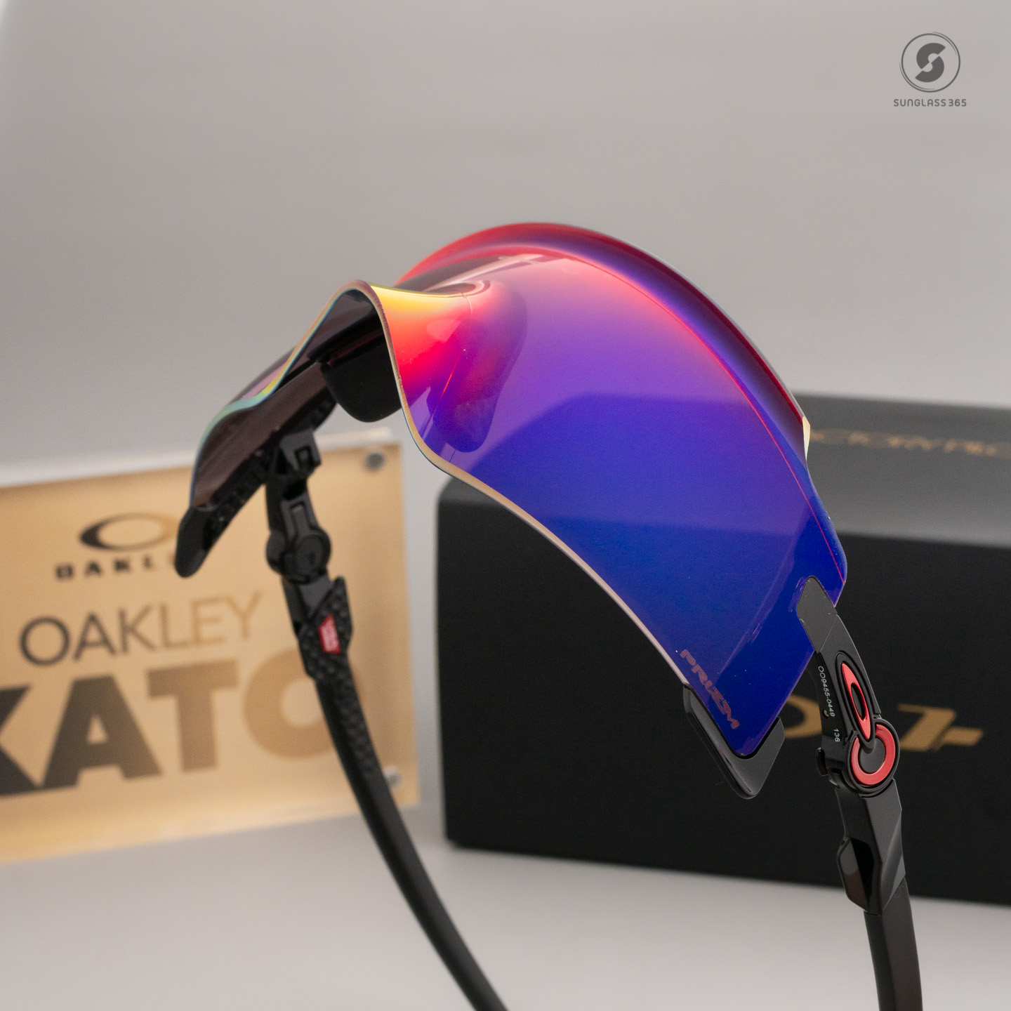 OAKLEY KATO OO9455-04 Polished Black Prizm Road