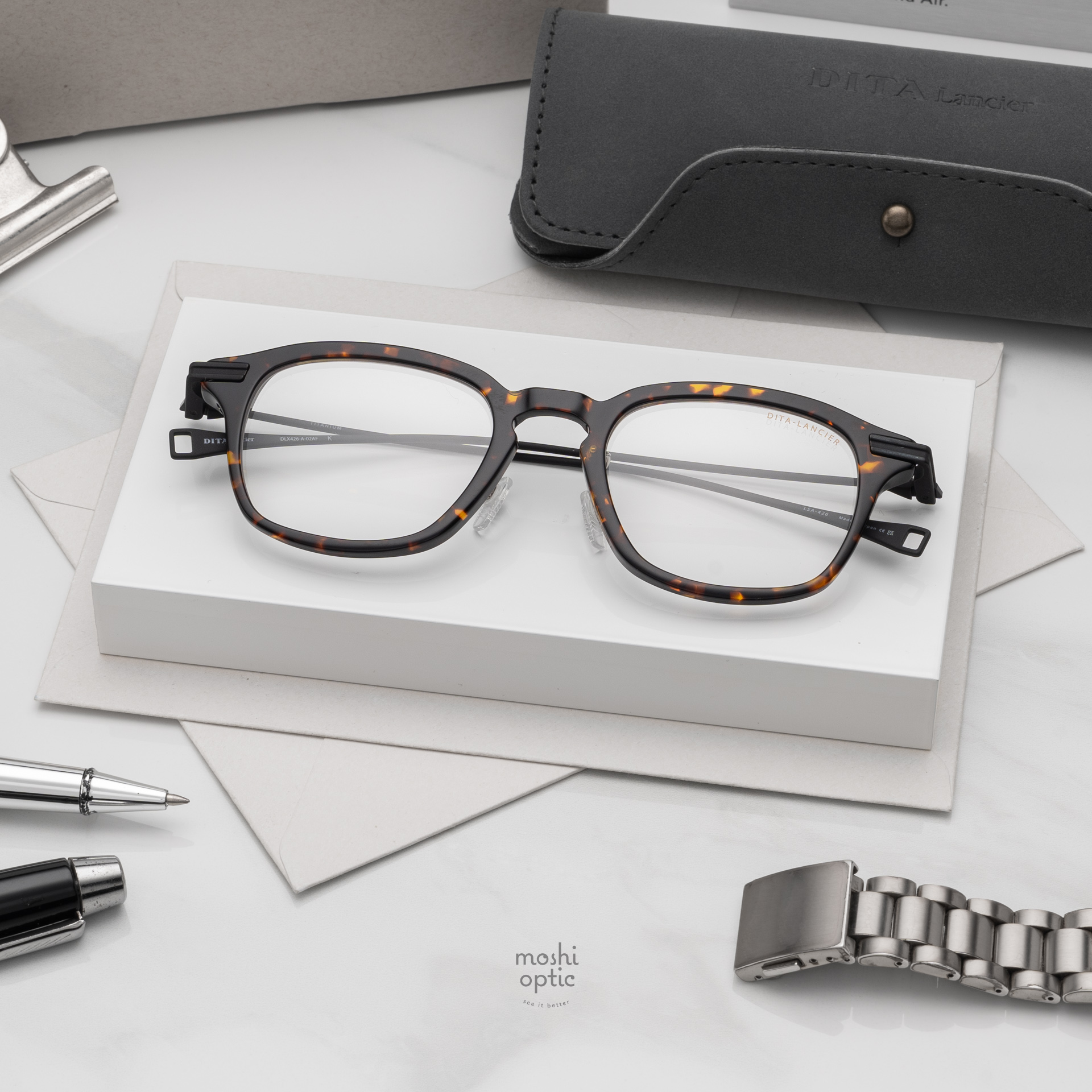 แว่นสายตา DITA LANCIER DLX426 AF 02 with Blue Control Lens