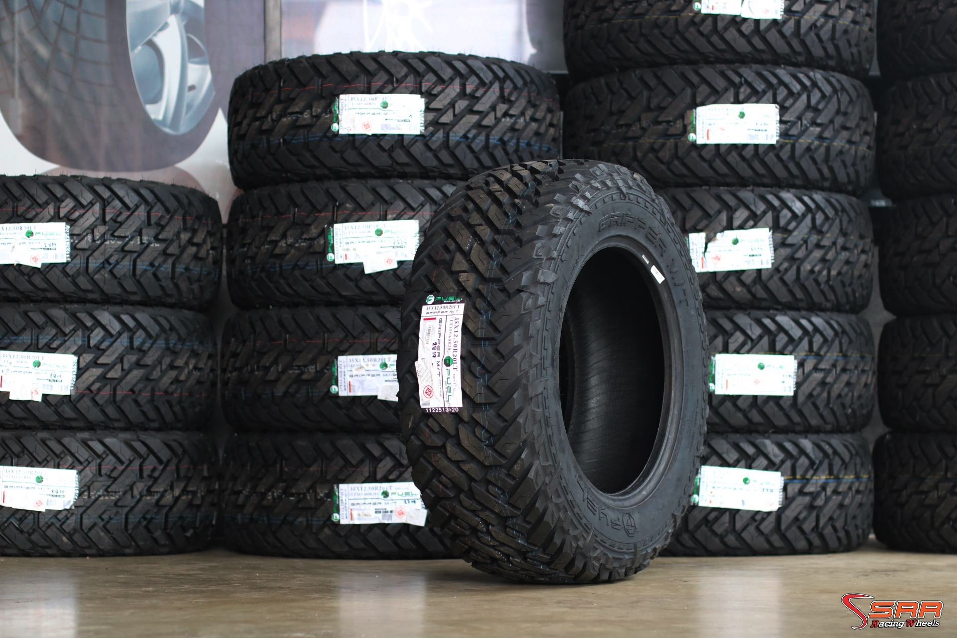 ยางเข้าใหม่ ลดราคา FUEL MT 35x12.5R20 121Q Y19