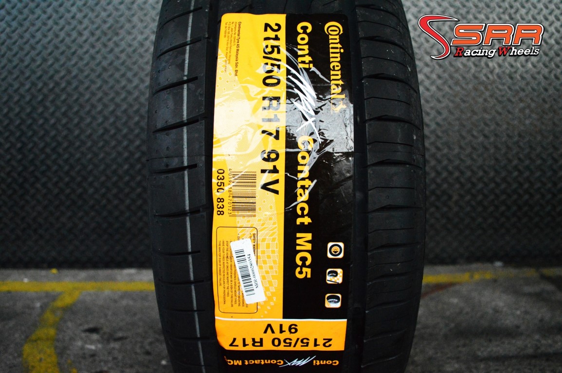 CONTINENTAL CONTACT MC5 215/50-17 ซื้อ2แถม2 ยางปี18