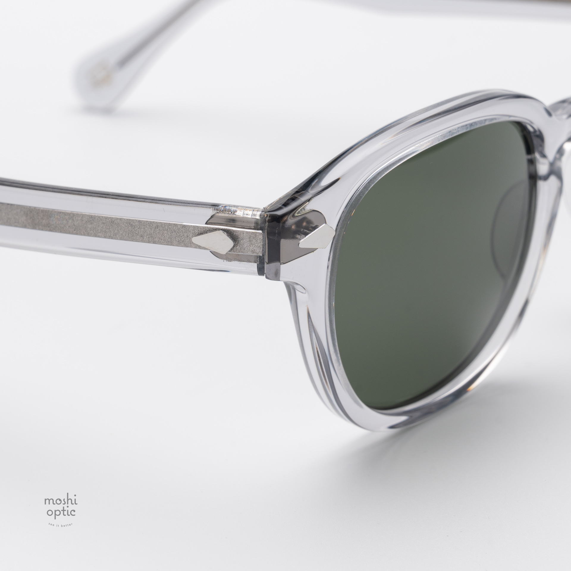 แว่นกันแดด Moscot Sun Lemtosh Light Grey G-15