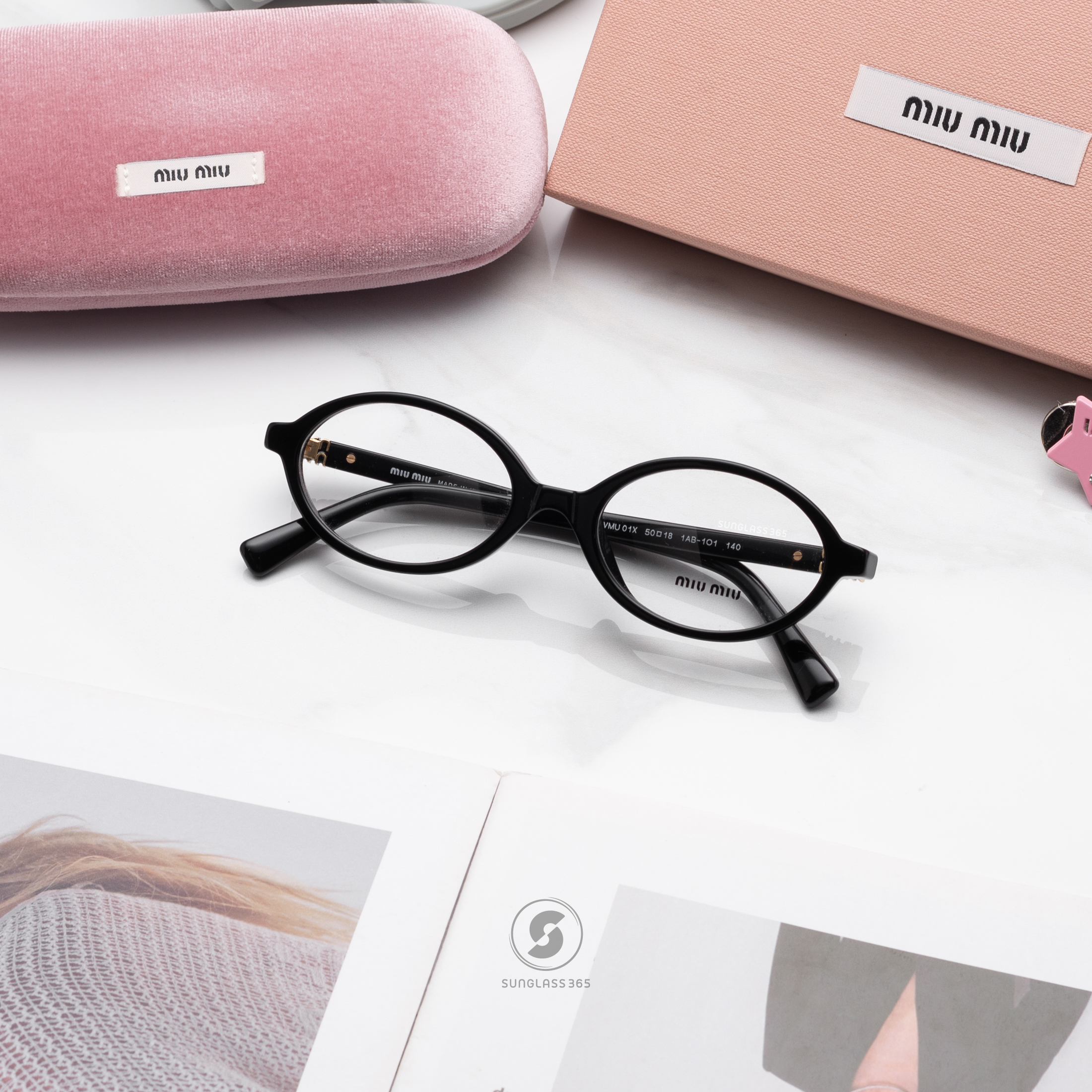 แว่นสายตา MIU MIU MU01XV 1AB1O1