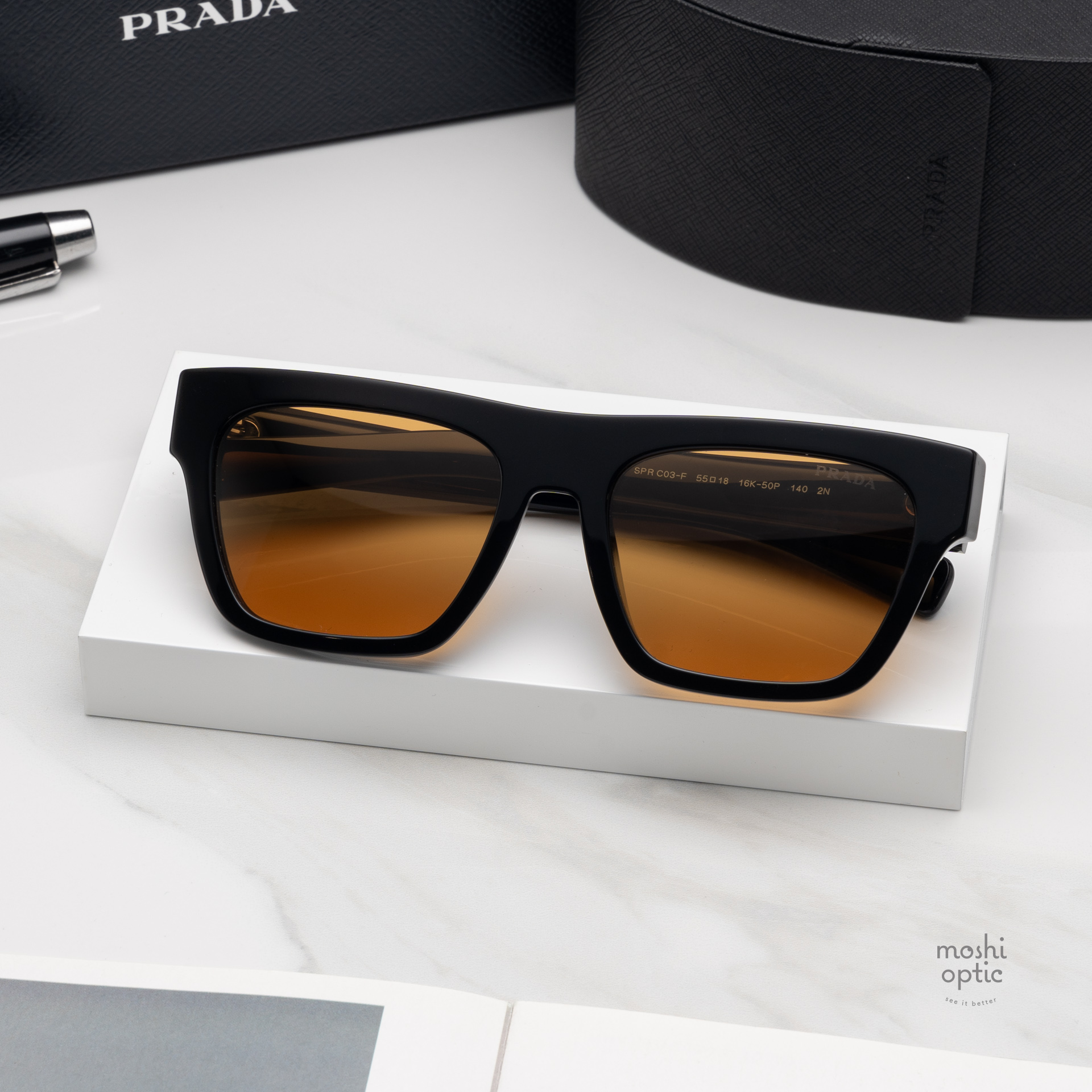 แว่นกันแดด PRADA PRC03SF 16K50P