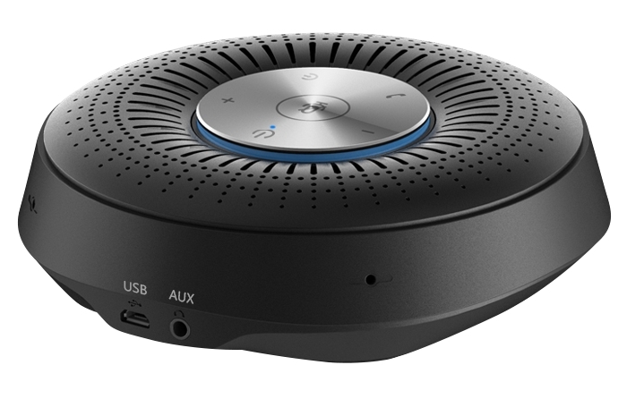 HOSHI SMic-SM400B | ไมค์ประชุมไร้สาย Speakerphone Bluetooth 360° รับเสียงรอบทิศ ใช้กับ Zoom/Teams