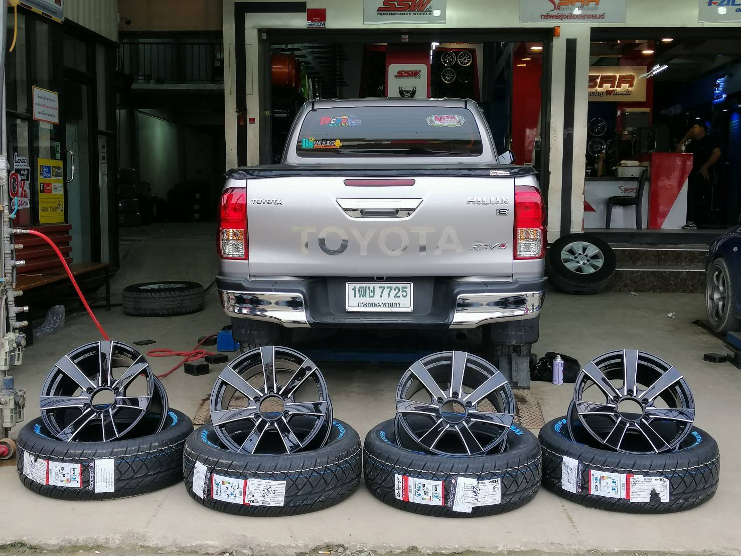 ล้อ RTV ขอบ18 พร้อมยาง ใส่ REVO ราคาพิเศษ