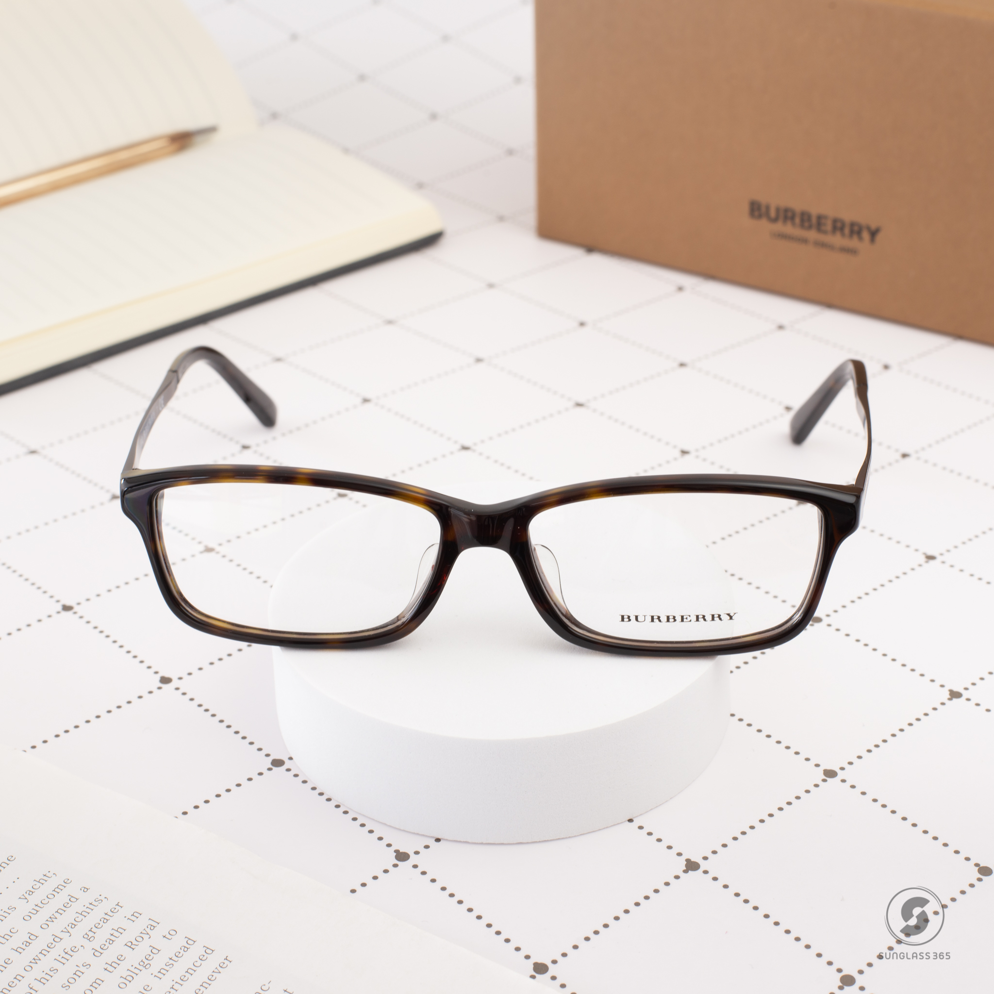 BURBERRY BE2217D 3002 Dark Havana