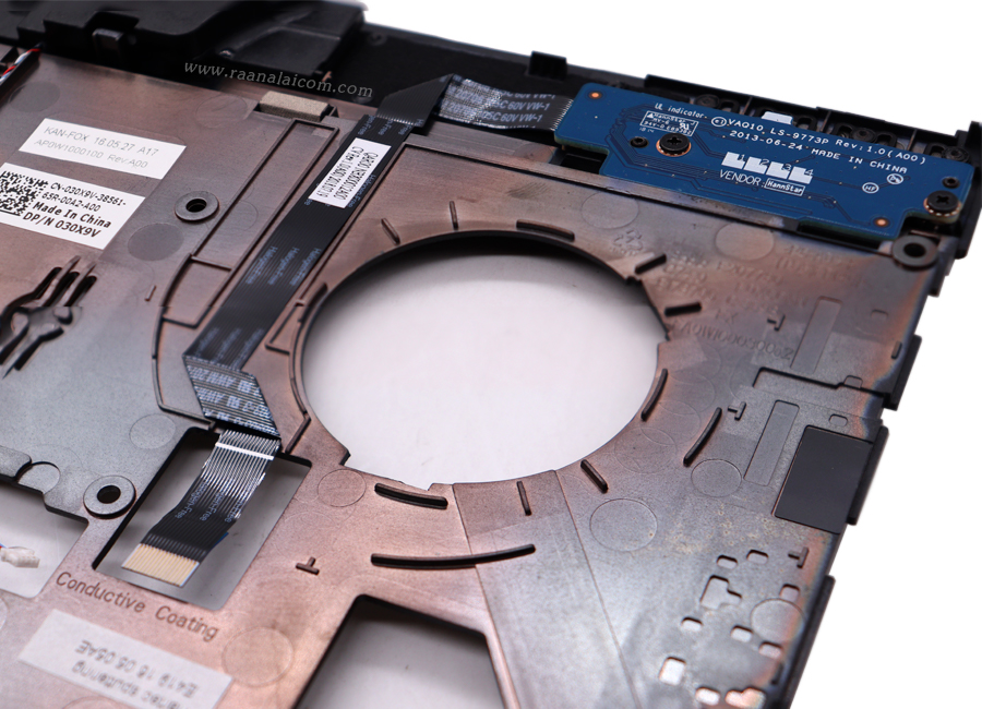 บอดี้บน พร้อมทัชแพด Dell Precision M4800 Original (ไม่มี ฟิงเกอร์ปริ้นท์) ราคา พิเศษ Palmrest Dell Precision M4800 ตรงรุ่น ตรงสปค ใช้งานได้ดีเยี่ยม