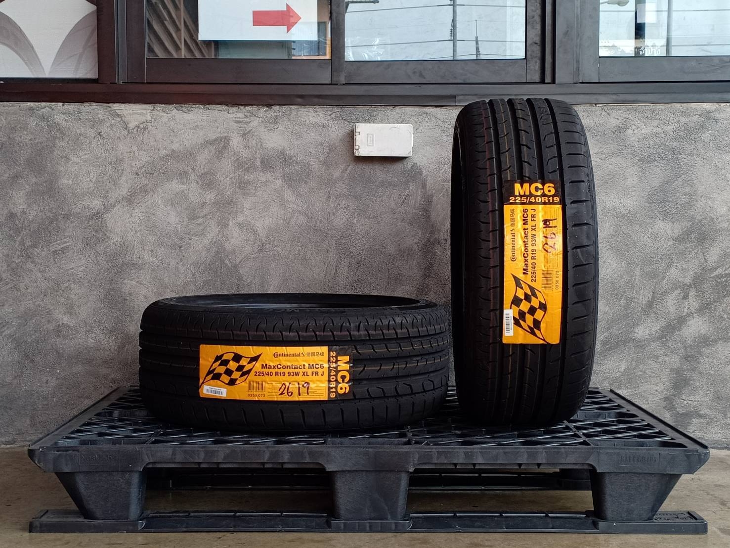 CONTINENTAL 225/40R19 CONTACT MC6 93W XL MADE IN CHINA