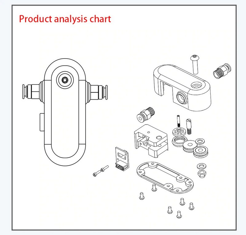 BIGTREETECH Smart Filament Sensor Filament Break Detection Module 1.75MM Filament Extruder For SKR V1.3 MINI E3