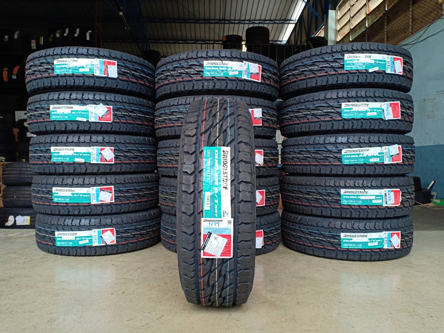 ยางเข้าใหม่ ลดราคา BRIDGESTONE AT697 265/70R16 112S Y19