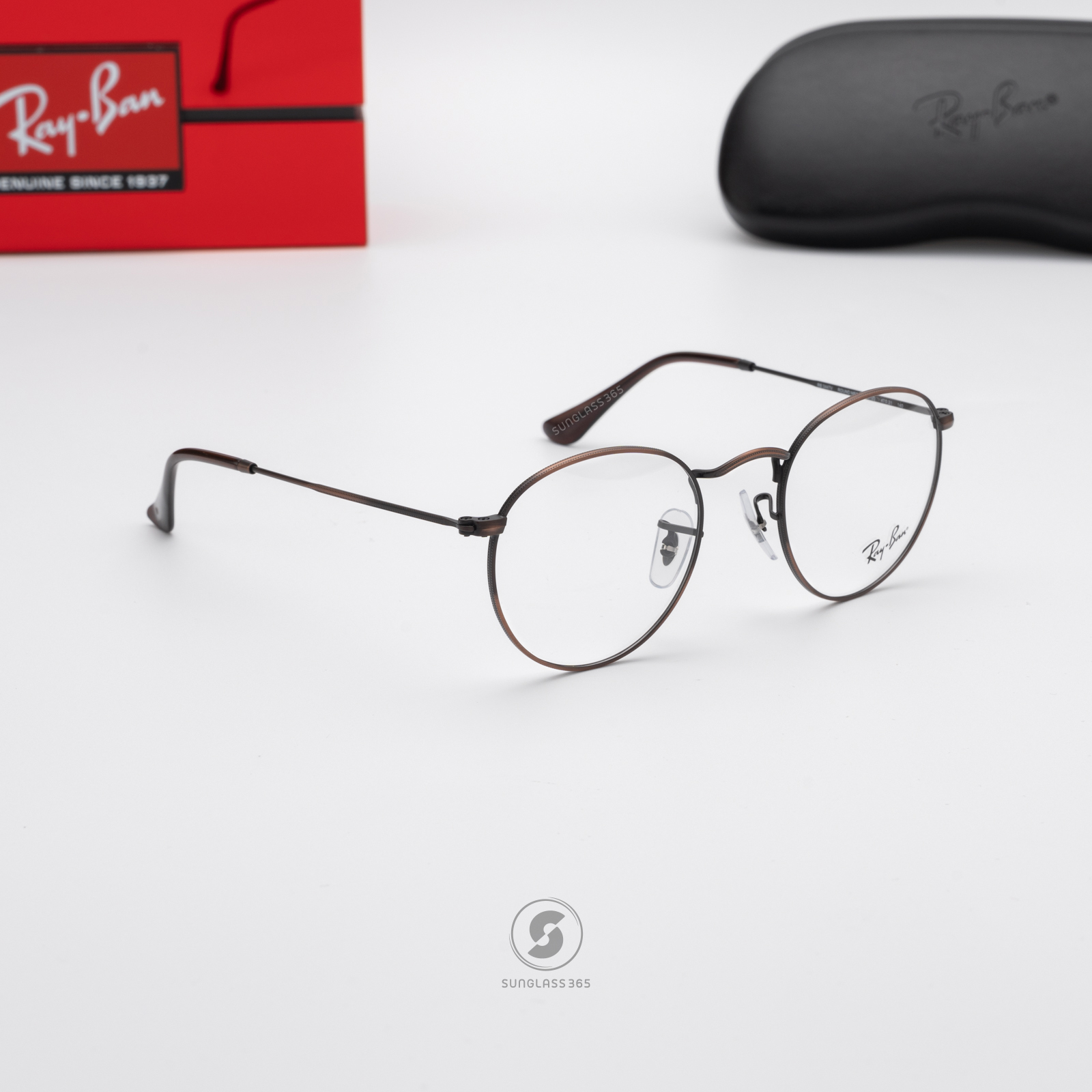 RayBan Round Metal RX3447V 3120 Antique Copper