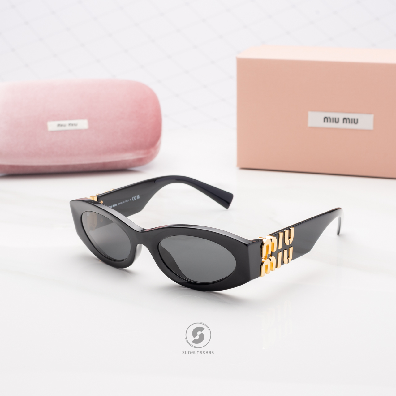 แว่นกันแดด Miu Miu Glimpse MU11WS 1AB5S0