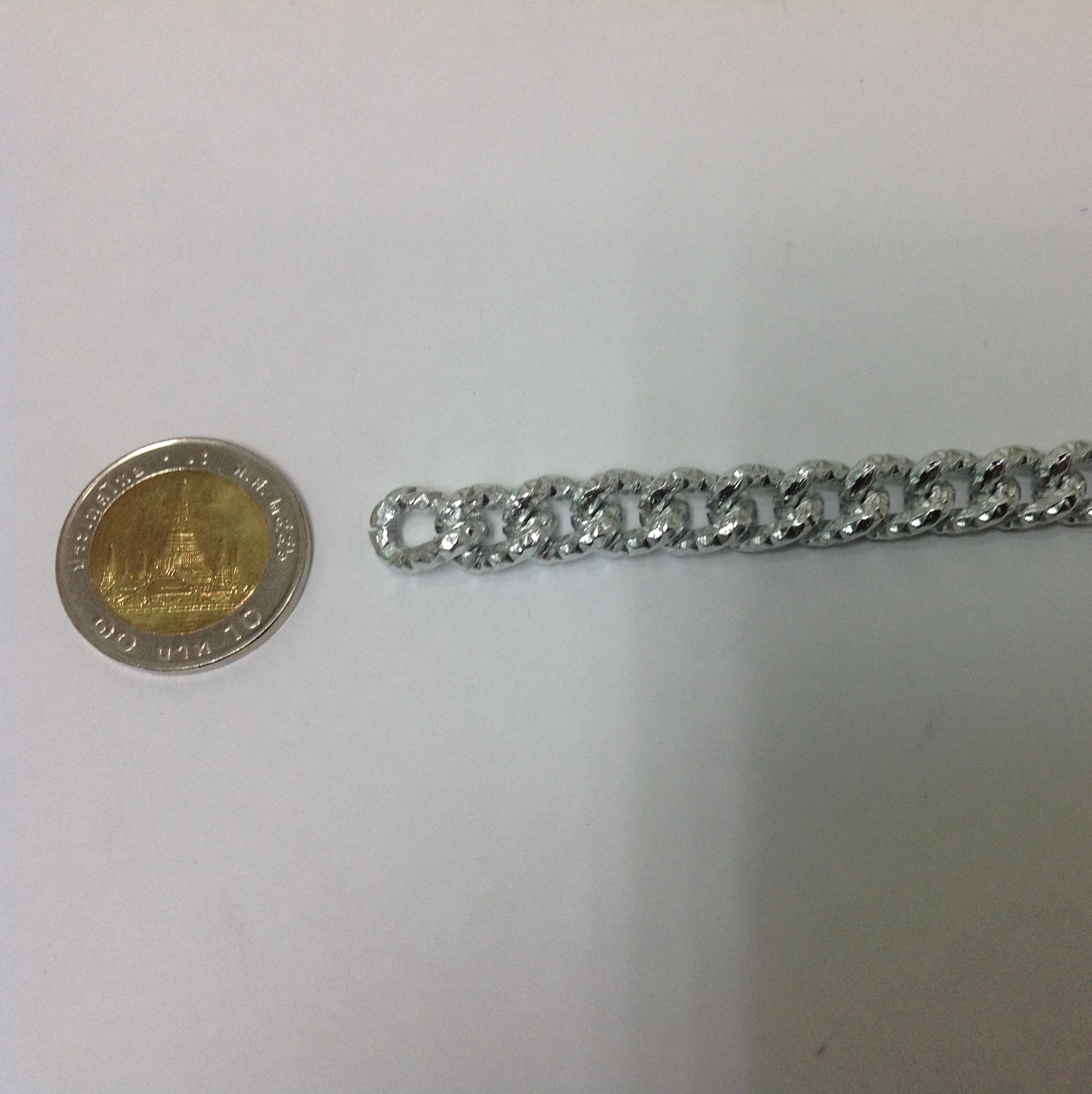 โซ่เพชร เงิน