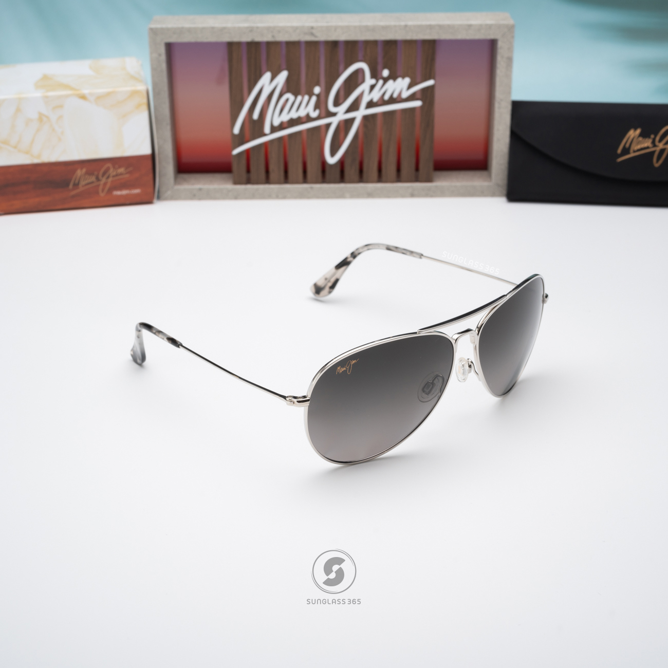แว่นกันแดด Maui Jim MAVERICKS MJ GS264 17 Neutral Grey