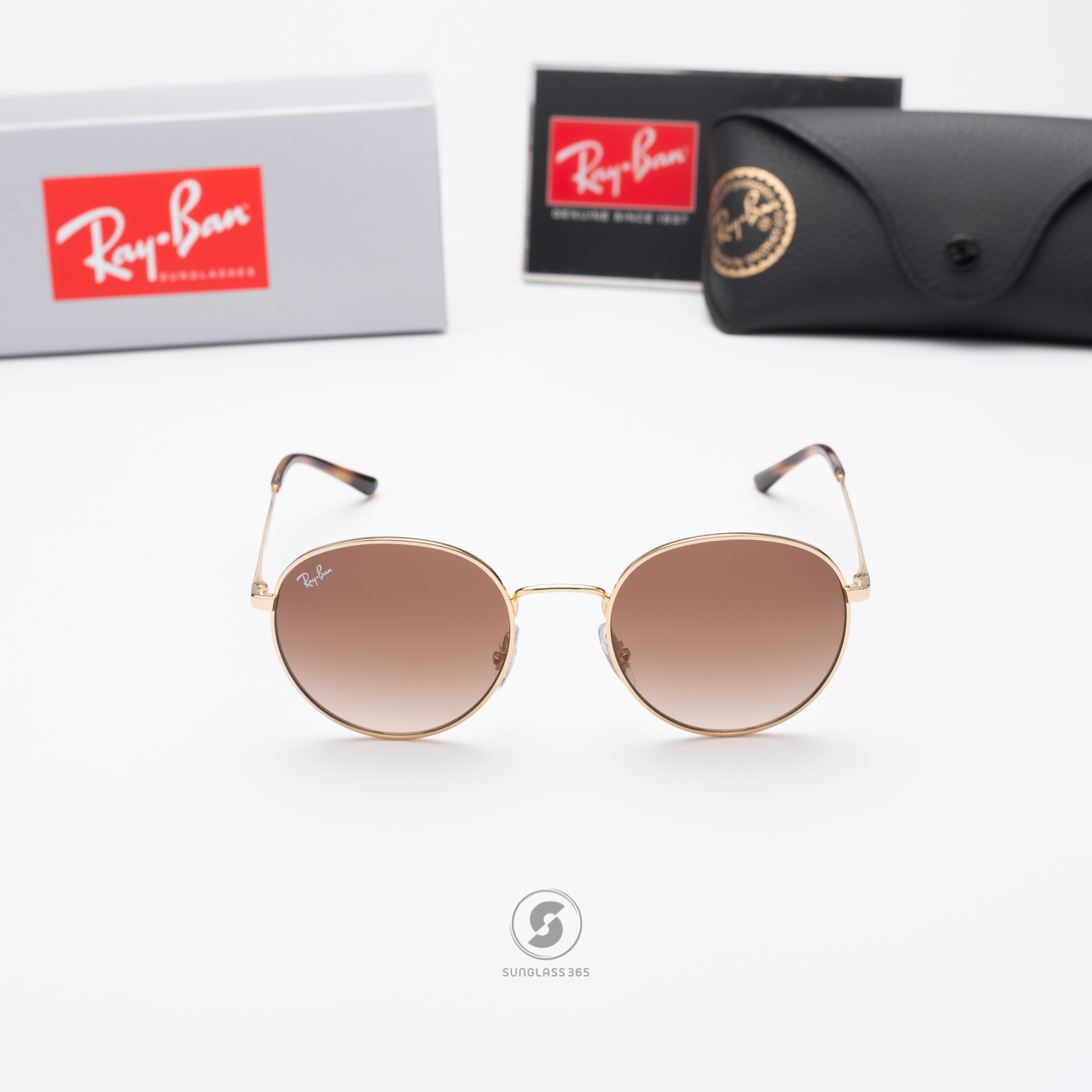 RayBan Round RB3681 001/13 Gold