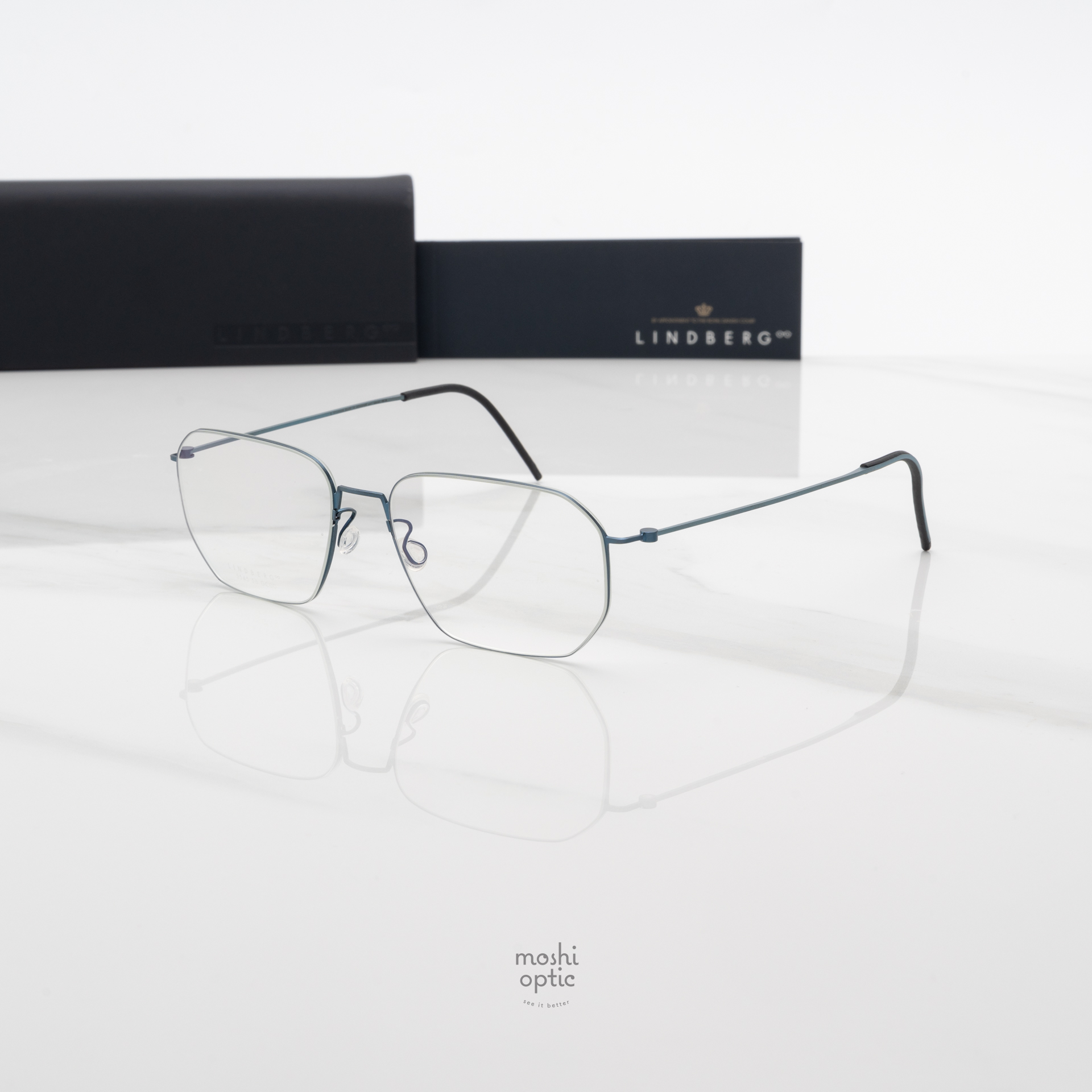 แว่นสายตา Lindberg Thintanium 083 1505L 5545 T850 107
