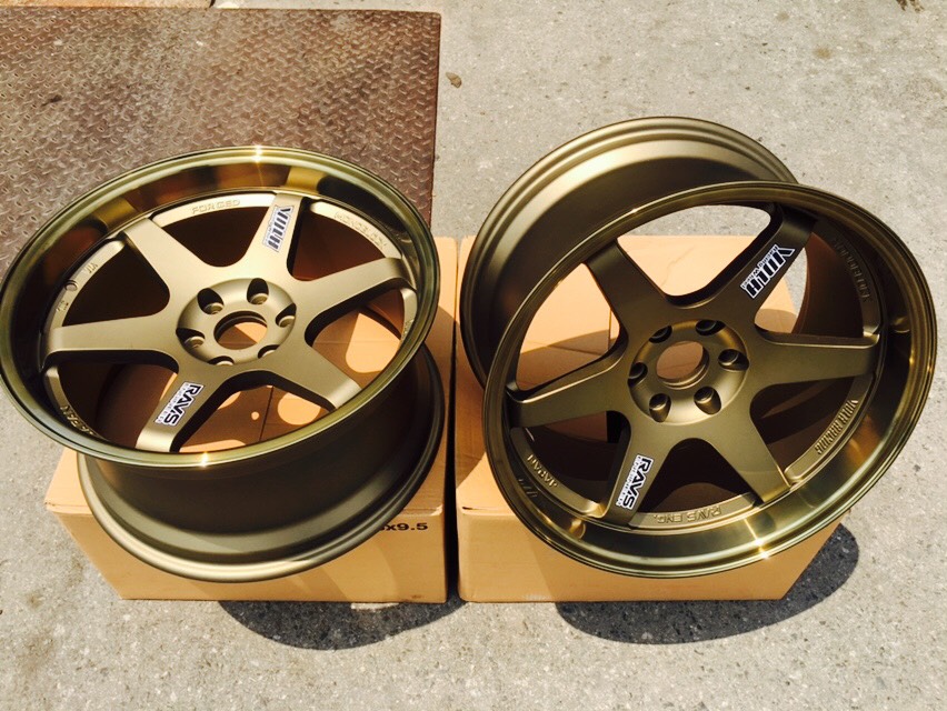 TE37 ขอบ18 ใส่นาวาร่า ตรงรุ่น ไม่ต้องแปลง