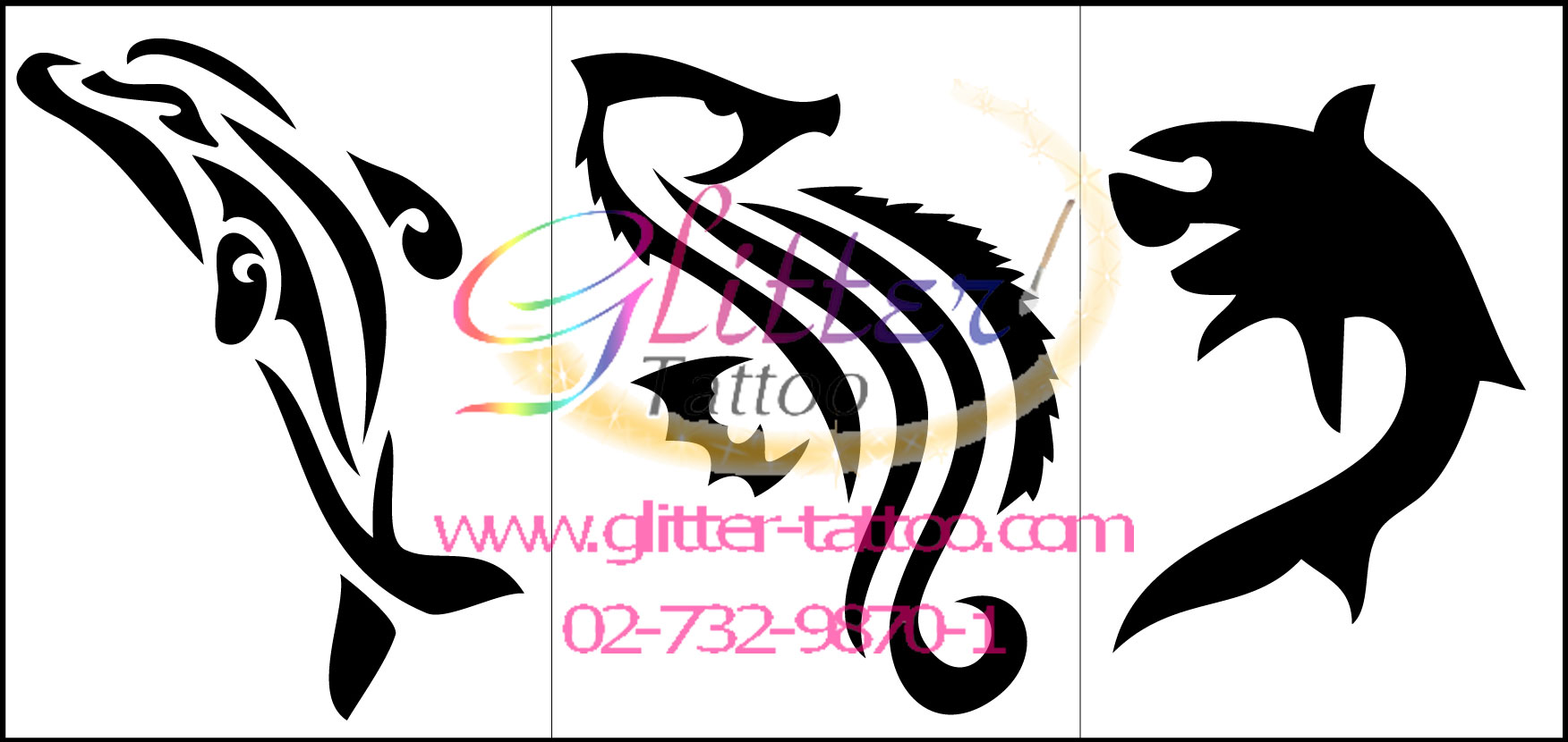 แบบลายสัตว์ทะเล 2 (ชุด)