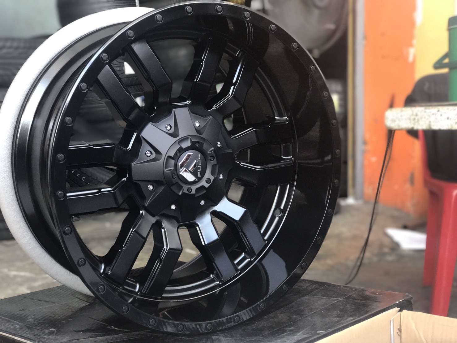 ล้อแท้ FUEL D596 SLEDGE ขอบ20