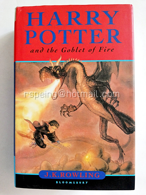 Harry Potter and The Globet of Fire (ปกแข็ง)