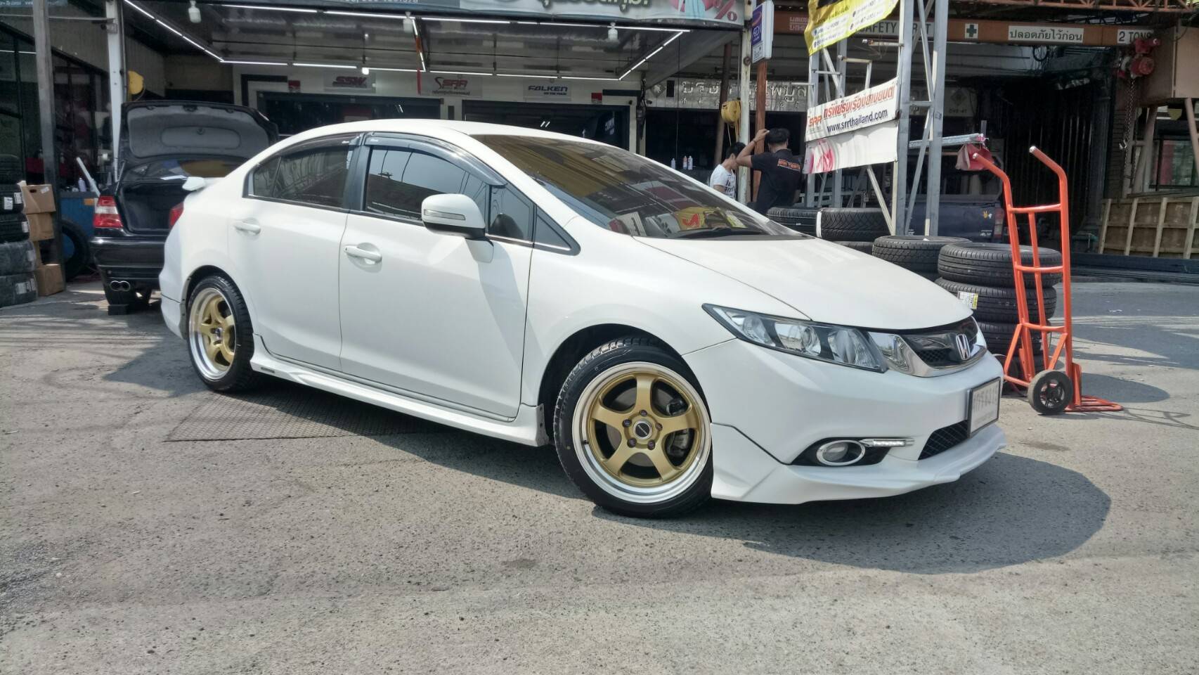 ล้อใหม่ WORK S1 ขอบ15 หน้า8หลัง9