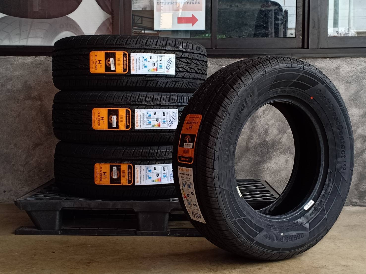 CONTINENTAL 265/65R17 CROSS CONTACT LX2 112H MADE IN MALAYSIA